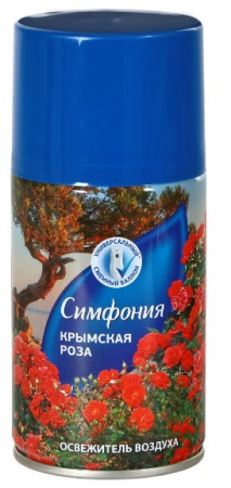 Освежитель воздуха сменный балон Симфония Крымская роза 250мл 