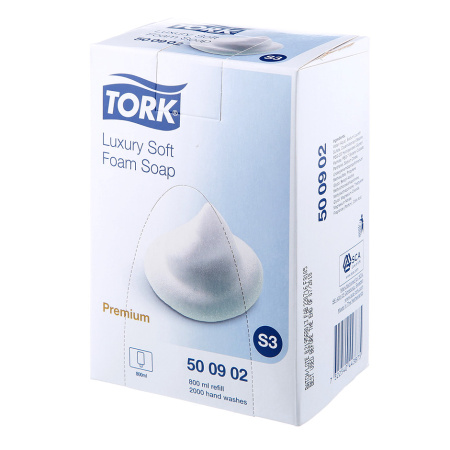 Жидкое крем-мыло пенка TORK Premium 800мл (500902)