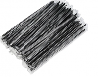 Трубочки коктейльные В ПЛЕНКЕ 8х240мм черные прямые "MILK" 250шт (Фарт) Трубочки коктейльные В ПЛЕНКЕ 8х240мм черные прямые "MILK" 250шт (Фарт)