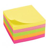 Листы блок для записей самоклеящийся 76х76мм 100л цвет в ассортименте 