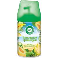 Освежитель воздуха AIR WICK "Дыня-огурец" сменный баллон 250мл  Освежитель воздуха AIR WICK "Дыня-огурец" сменный баллон 250мл