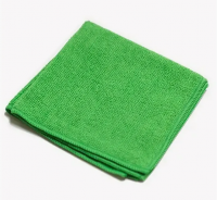 Салфетка из микрофибры "ТТ" 30х30см 200гр зеленая, 1шт Салфетка из микрофибры "ТТ" 30х30см 200гр зеленая, 1шт