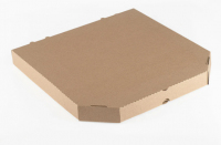 Коробка под пиццу 350х350мм бурая без печати РК