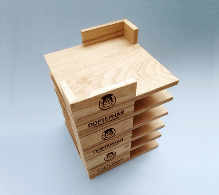 Изготовление салфетниц и органайзеров с вашим логотипом