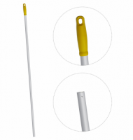 Ручка для держателя мопов 140см d-23,5см алюминий желтая (ARF201-Y)