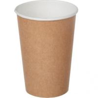 Стакан бумажный 400мл д/гор Крафт (Виридо)