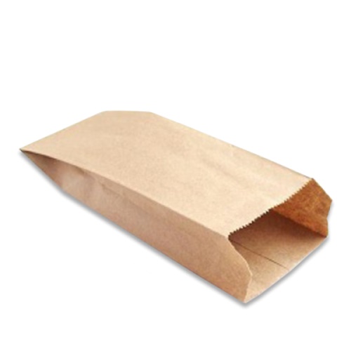 Пакет бумажный с V-образным дном 300х170х70мм крафт жиростойкий (Виридо)