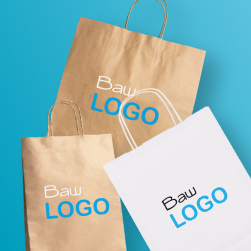 Бумажные пакеты с логотипом