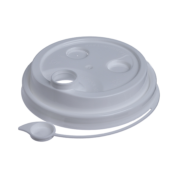 Крышка для стакана 300-500мл Д-90мм Белая матовая (Смарт) – СМП-Склад
