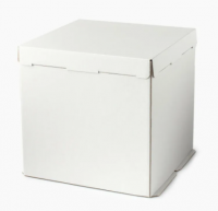Короб картонный для тортов белый 300х300х300мм Pasticciere 
