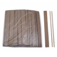 Палочки для еды круглые в инд. бумажной крафт упаковке Stone 22см 100пар Палочки для еды круглые в инд. бумажной крафт упаковке Stone 22см 100пар
