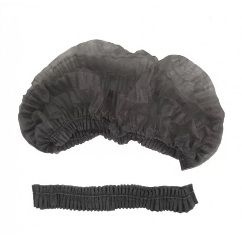 Шапочка спанбонд "Шарлотта" UNITE черная одноразовая, 100шт Шапочка спанбонд "Шарлотта" UNITE черная одноразовая, 100шт