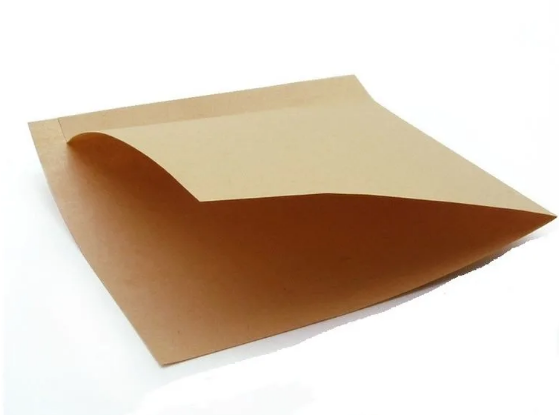 Пакет бумажный уголок 170х190мм крафт ламинированный-жиростойкий 