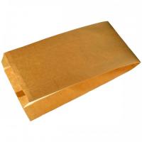 Пакет бумажный с V-образным дном 250х140х60мм бурый (100шт)