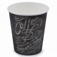 Стакан бумажный 180мл д/гор Мел (ГудКап)