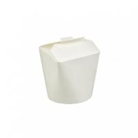 Короб бумажный под лапшу 500мл белый Короб бумажный под лапшу 500мл белый