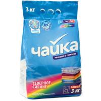 Стиральный порошок Чайка автомат 3кг Северное сияние Стиральный порошок Чайка автомат 3кг Северное сияние