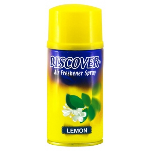 Освежитель воздуха аэрозольный DISCOVER Лимон (LEMON) 320мл  – СМП-Склад