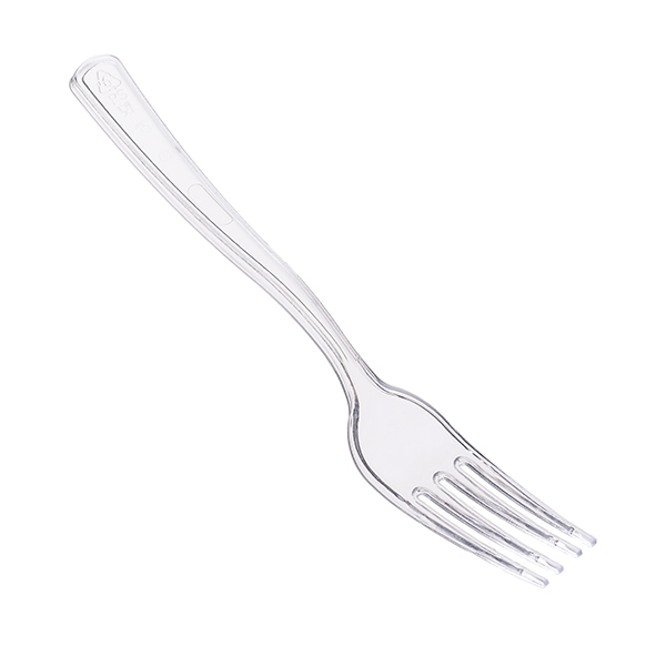Вилка пластиковая 175мм ПРЕМИУМ прозрачная (Смарт) – СМП-Склад