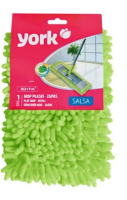 Моп (запаска) плоский YORK Сальса 41х12,5см зеленый 95гр