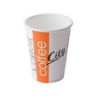Стакан бумажный 350мл д/гор Сити (ГудКап)