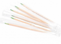 Зубочистки в инд. полиэтиленовой упаковке с ментолом Linger 500шт  Зубочистки в инд. полиэтиленовой упаковке с ментолом Linger 500шт