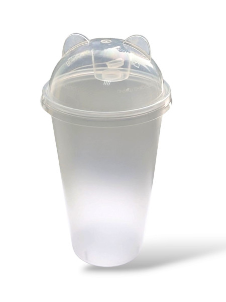 Крышка для стакана купольная СМАРТ CAT с отверстием Д-90мм Прозрачная (Смарт) Крышка для стакана купольная СМАРТ CAT с отверстием Д-90мм Прозрачная (Смарт)