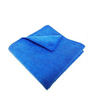 Салфетка из микрофибры 40х40см, 220гр, синяя, 1 шт – СМП-Склад