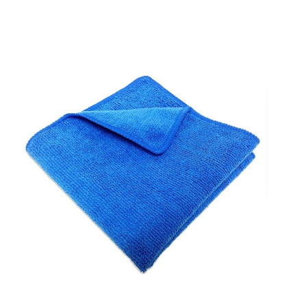 Салфетка из микрофибры 40х40см, 220гр, синяя, 1 шт