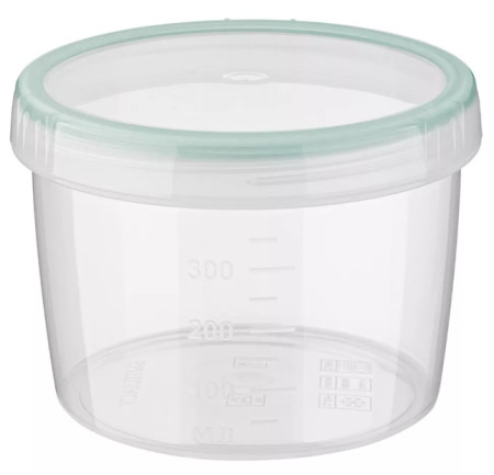 Банка с закручивающейся крышкой "Винтаж" PHIBO, 0,5л Светло-голубая  Банка с закручивающейся крышкой "Винтаж" PHIBO, 0,5л Светло-голубая