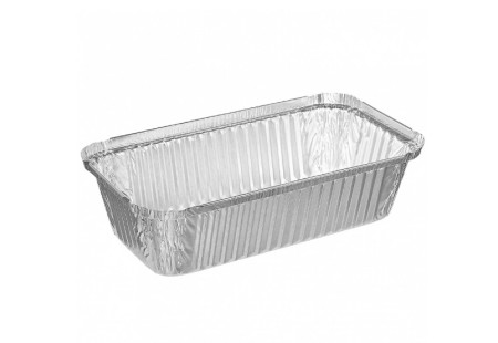 Алюминиевая форма 218х113х62мм 900мл (R14L) Алюминиевая форма 218х113х62мм 900мл (R14L)