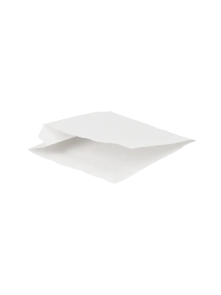 Пакет бумажный уголок 170х170мм белый жиростойкий – СМП-Склад