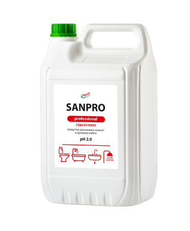 Чистящее средство от налета и ржавчины SIPOM Sanpro, 5л