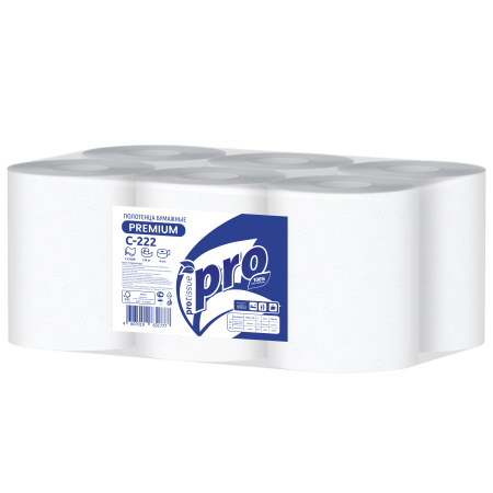 Полотенце бумажное в рулоне 2сл 150м PROtissue для сенсорного диспенсера  – СМП-Склад, 2