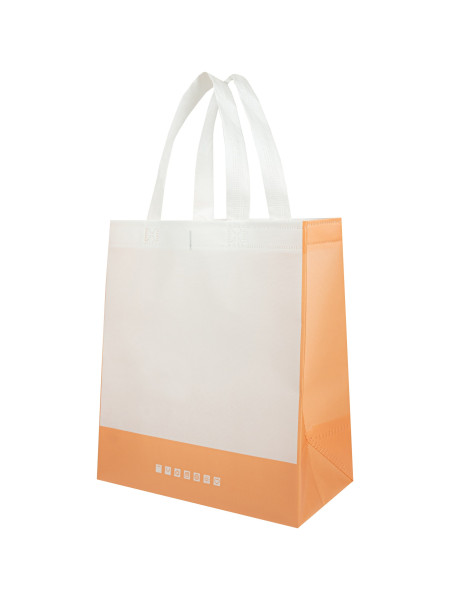 Сумка универсальная, Бело-персиковая (280х250х150 мм)