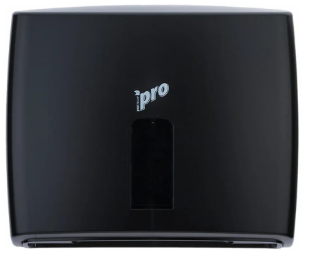 Диспенсер для листовых полотенец PRO Classic малый черный (16250) Диспенсер для листовых полотенец PRO Classic малый черный (16250)