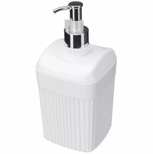 Диспенсер настольный для жидкого мыла "Velvet" Econova, 650мл Белый Диспенсер настольный для жидкого мыла "Velvet" Econova, 650мл Белый