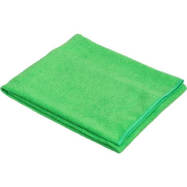 Салфетка из микрофибры махрового плетения 50х80см Зеленая, 350гр, 1шт Салфетка из микрофибры махрового плетения 50х80см Зеленая, 350гр, 1шт