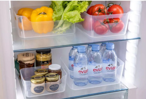 Корзинка универсальная "Scandi" PHIBO, 170х120х75мм, 1,2л, Прозрачная  Корзинка универсальная "Scandi" PHIBO, 170х120х75мм, 1,2л, Прозрачная