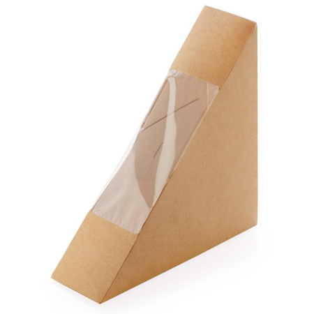 Короб бумажный под сэндвич GEO SENDVWICH40 (125х125х40мм)
