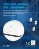 Диспенсер для туалетной бумаги с центральной вытяжкой PRO белый (C432) – СМП-Склад (миниатюра), 4