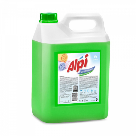 Концентрированное жидкое средство для стирки Grass Alpi Color Gel, 5л 