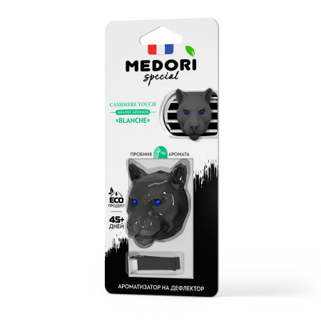 Ароматизатор на дефлектор Medori 3D, аромат Cashmere Touc "BLANCHE"