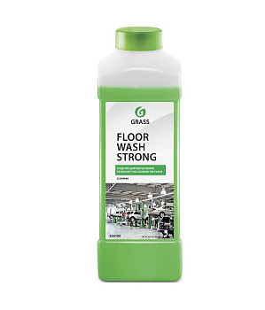 Моющее средство для пола Grass FLOOR WASH STRONG (щелочное), 1л – СМП-Склад