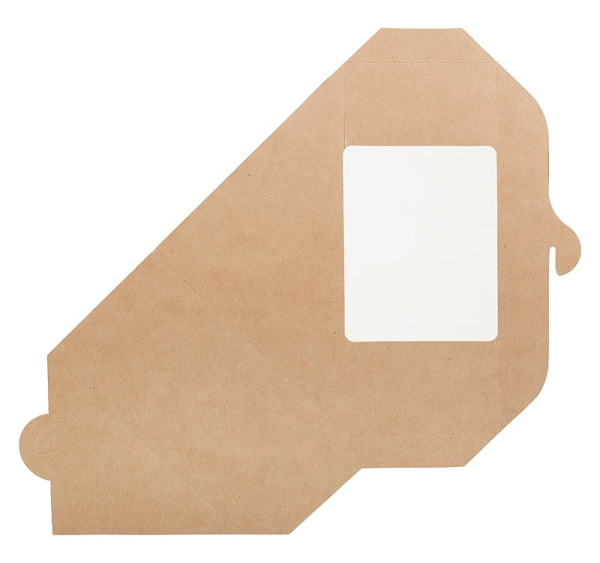 Короб бумажный под сэндвич OSQ SENDVWICH 130x130x60