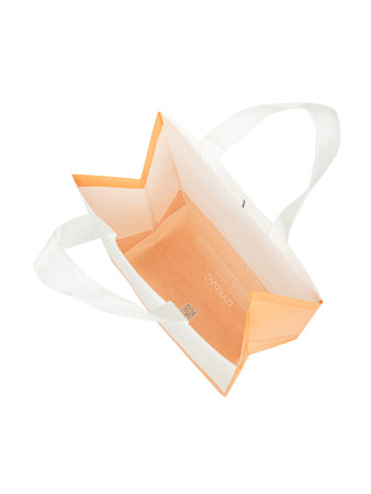 Сумка универсальная, Бело-персиковая (280х250х150 мм)