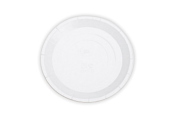 Тарелка картонная Д-180 OSQ PLATE белая – СМП-Склад