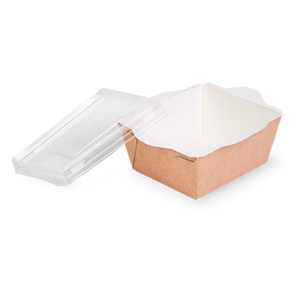 Короб бумажный БЕЗ КРЫШКИ под салат OSQ OPSALAD 350 (100х85х55мм)  Короб бумажный БЕЗ КРЫШКИ под салат OSQ OPSALAD 350 (100х85х55мм)