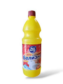 Белизна-гель "Чисто Быстро", 1л – СМП-Склад