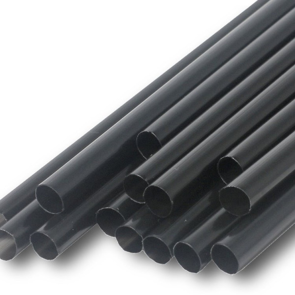 Трубочки коктейльные 12х210мм черные прямые "XXXL" 125шт (Фарт) Трубочки коктейльные 12х210мм черные прямые "XXXL" 125шт (Фарт)